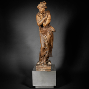 Dama clásica de la antigüedad