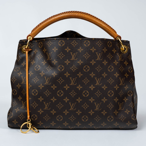 Louis Vuitton, Bolso Artsy MM en lona con el monograma LV.